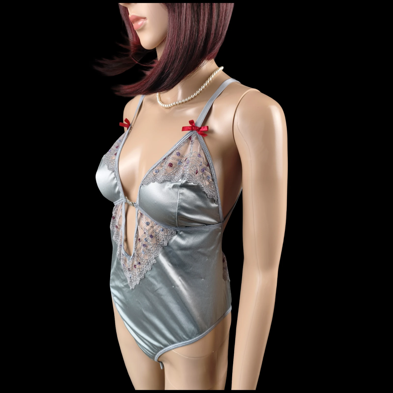 Cuerpo satinado con estilo femenino y elegante, marca Casimir – Nuevo / Talla 44/46 – photo 12